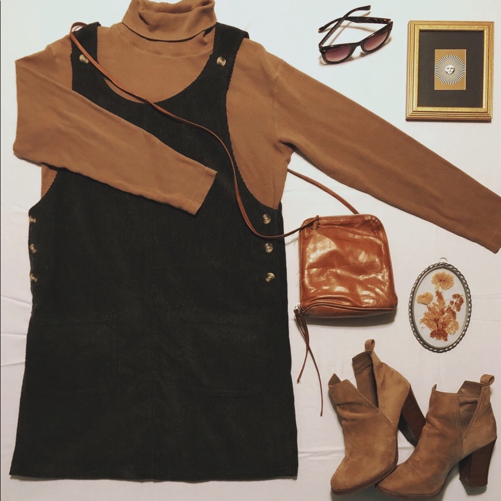 Black corduroy jumper